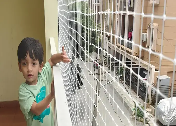 Secure Netting Balcony Net for Pigeons in Kadapa, Kurnool and Anantapur, Vizag, Vijayawada, Guntur, Tirupati, Ongole, Rajahmundry, Kakinada, Nellore, Khammam, Warangal, Hyderabad, Bangalore, Chennai, Mysore