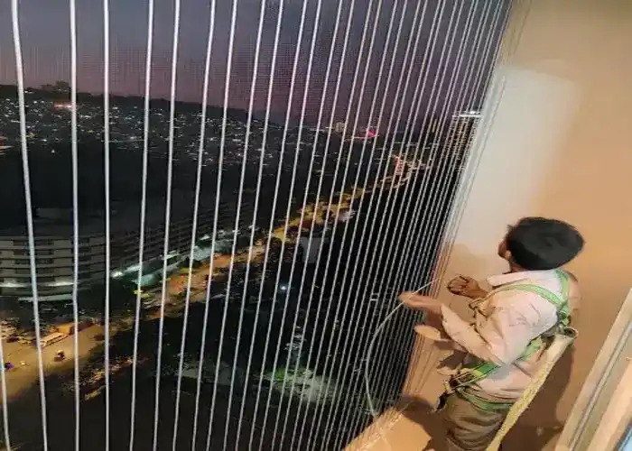 Secure Netting's Balcony and Window Invisible Grills in Miyapur, Kompally, Hyderabad, Mahbubnagar, Suryapet, Karimnagar, Khammam, Nalgonda, Adilabad, Ramagundam, Medchal Malkajgiri, Warangal, Nizamabad