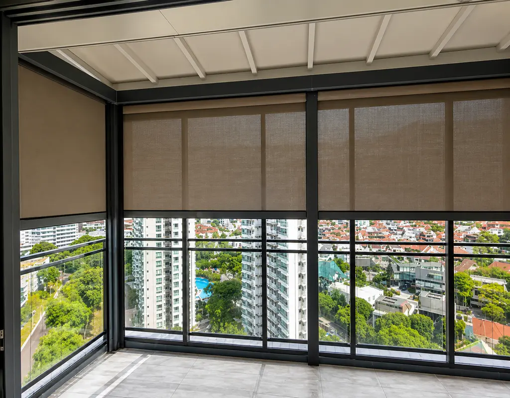 Best quality outdoor blinds for balcony in Chennai