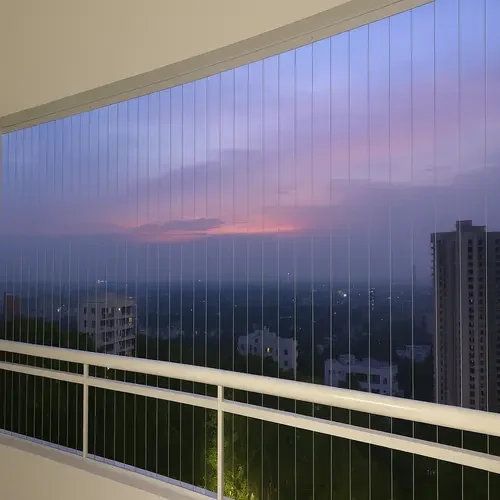 Rust Proof Balcony Invisible Grills in Telangana and Andhra Pradesh